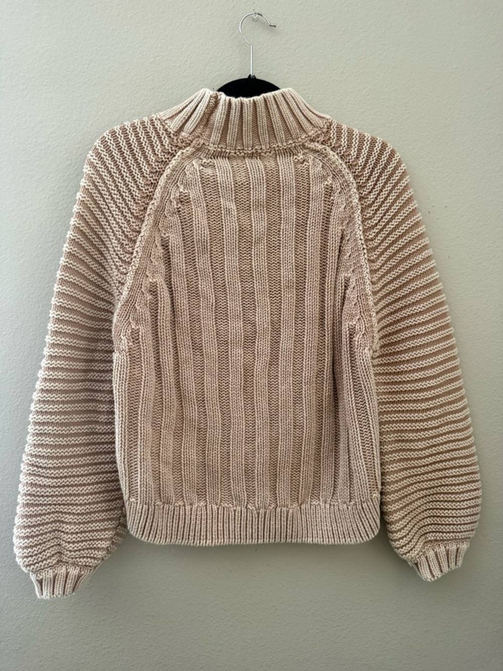 FREE PEOPLE Sweetheart Sweater in Sand Castle Size Small - Picture 7 of 10